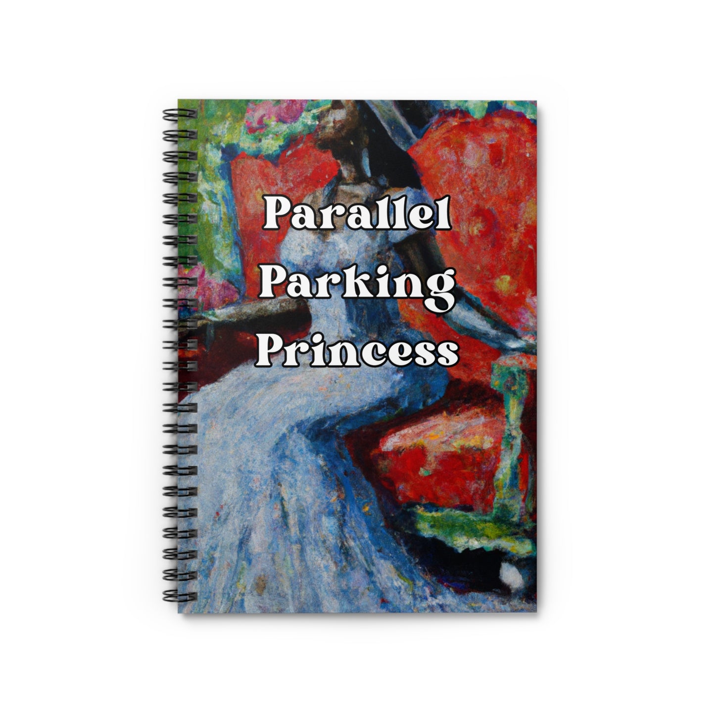 Parallel Parking Princess - Ruled Line Notebook