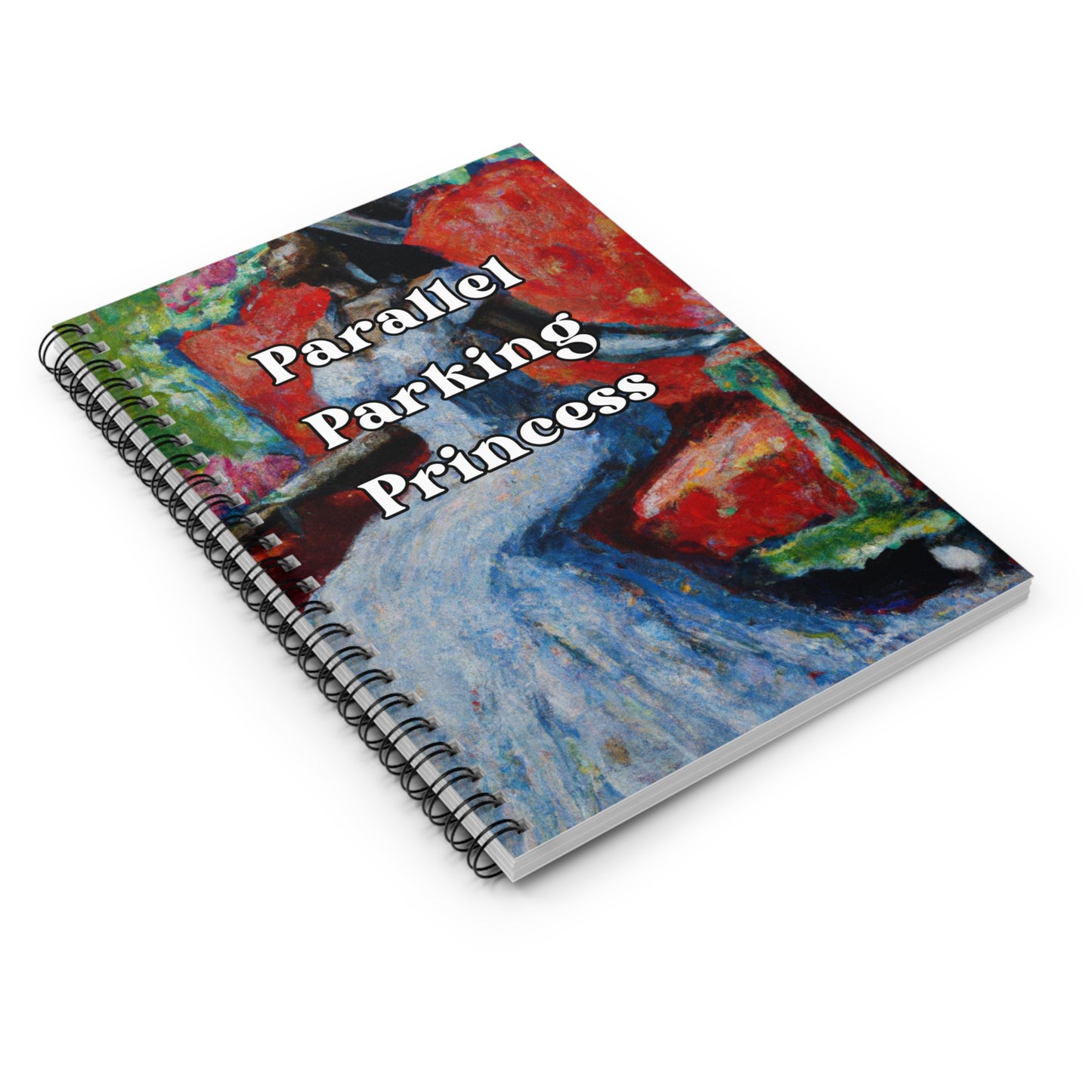 Parallel Parking Princess - Ruled Line Notebook