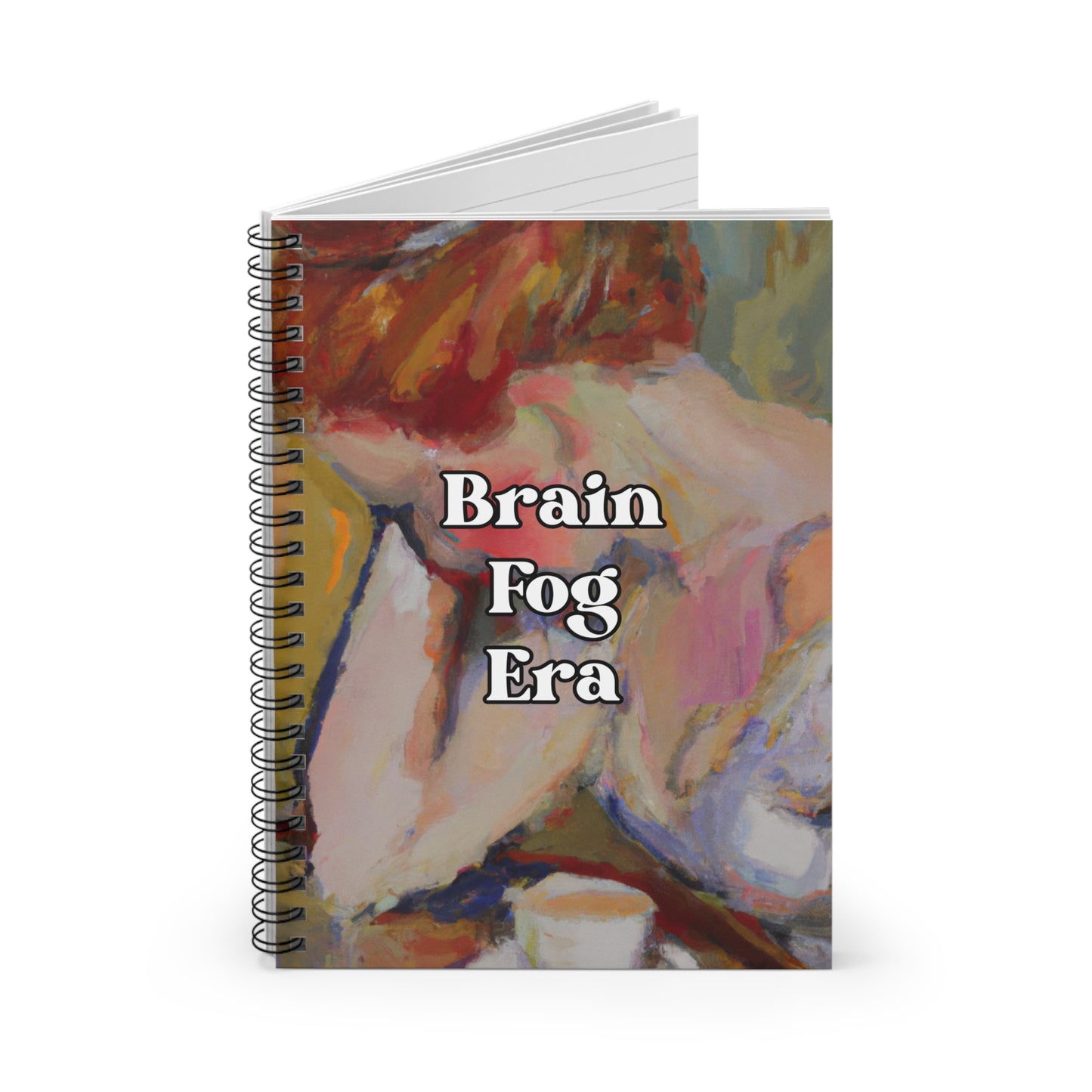 Brain Fog Era - Ruled Line Notebook