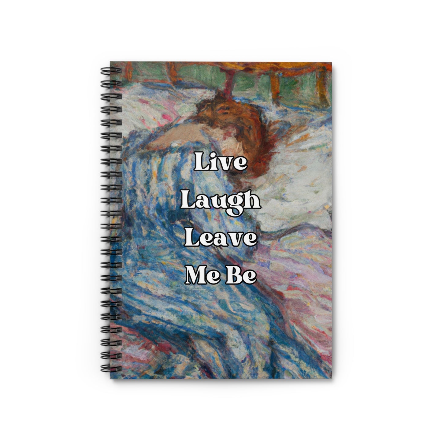 Take A Leave Out Of My Book - Ruled Line Notebook