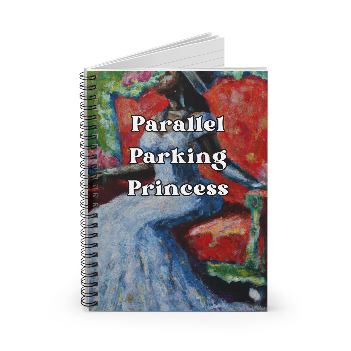 Parallel Parking Princess - Ruled Line Notebook