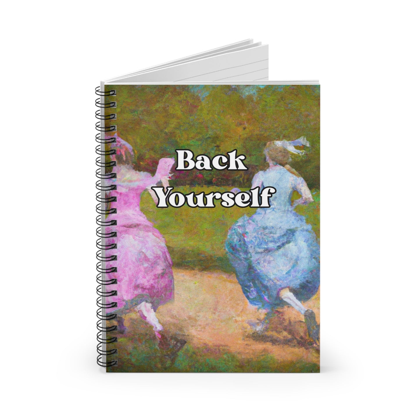 Back Yourself - Ruled Line Notebook