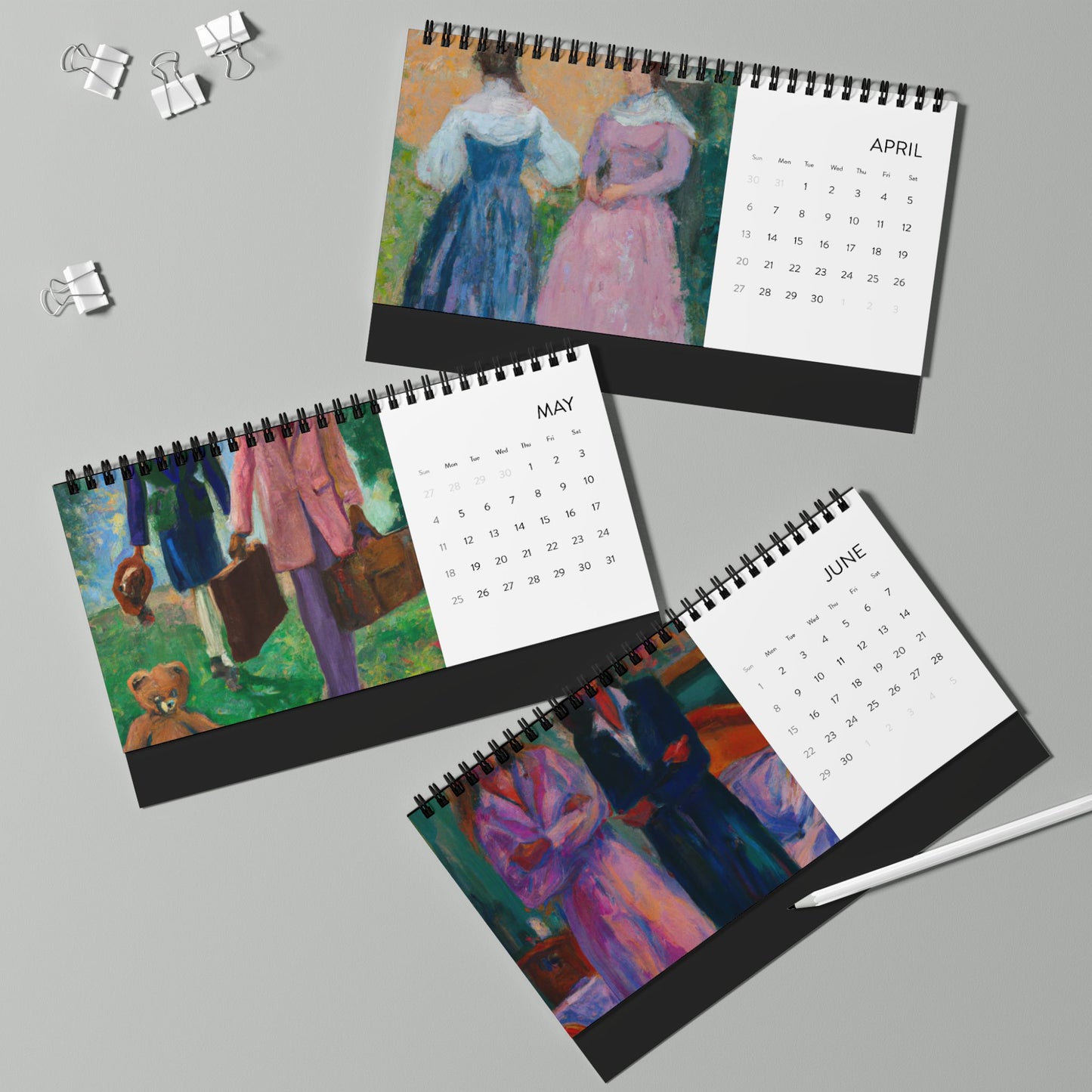 Woo Women - 2025 Desktop Calendar