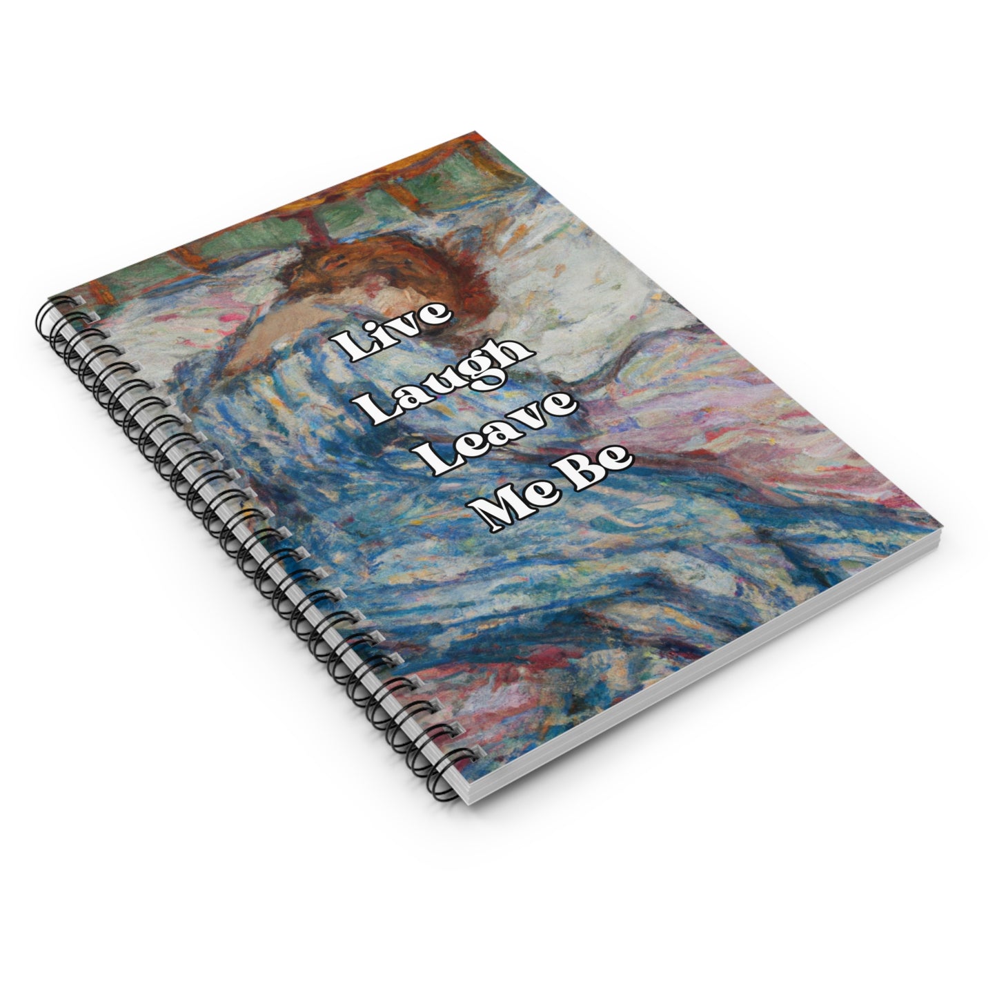 Take A Leave Out Of My Book - Ruled Line Notebook