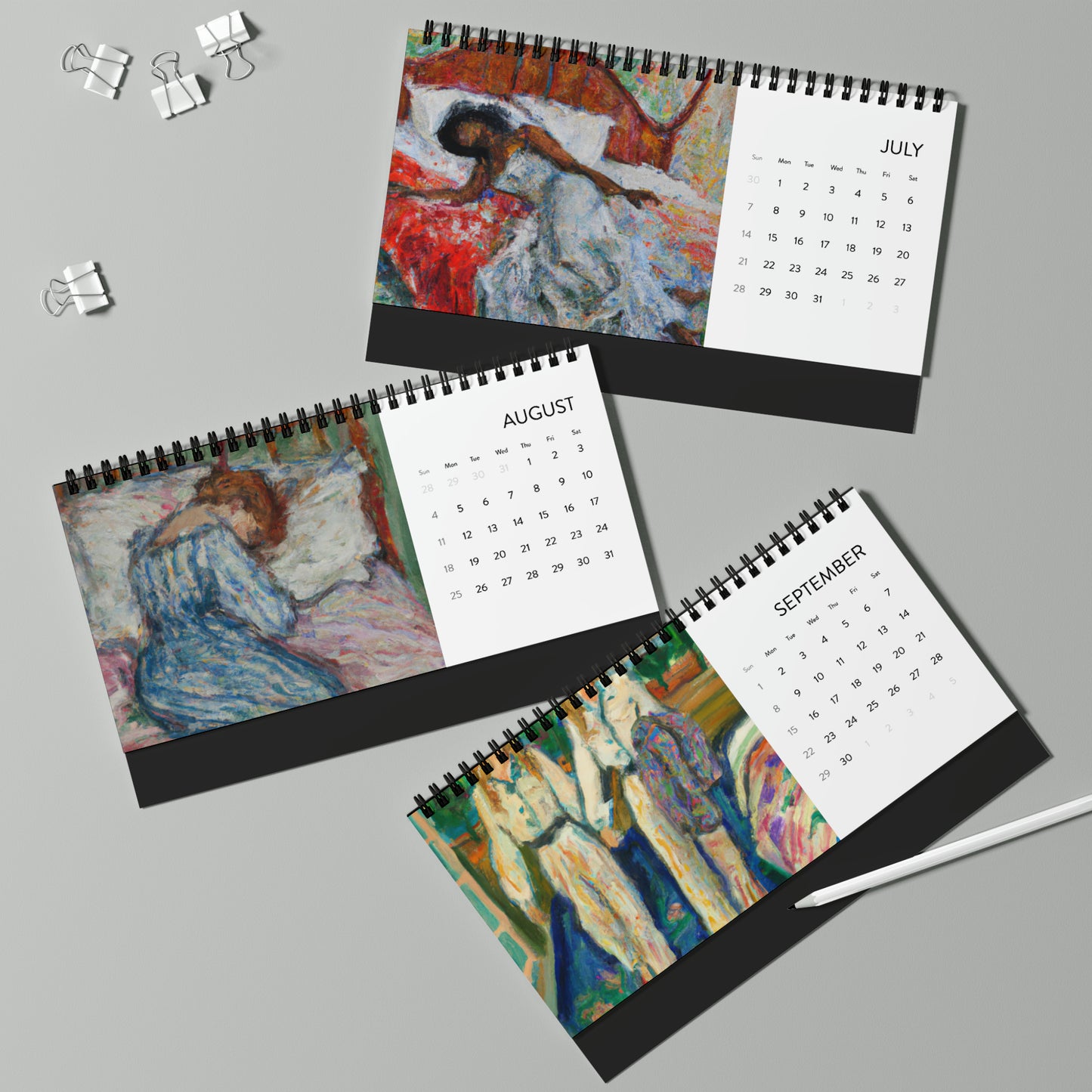 Woo Women - 2024 Desktop Calendar