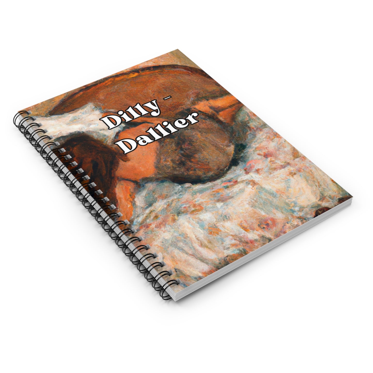 Dilly-Dallier - Ruled Line Notebook