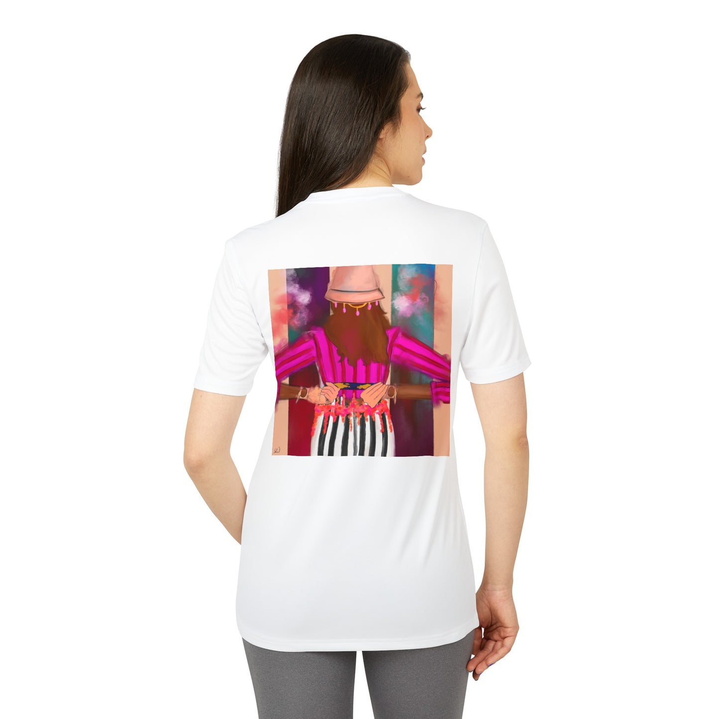 Zenobia - Back Yourself x Adidas tee