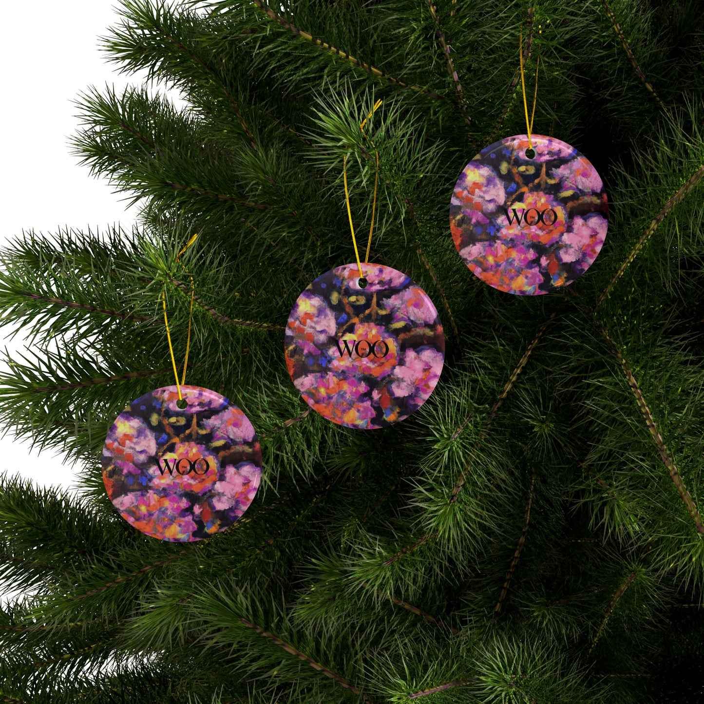 Ceramic Ornaments (1pc, 3pcs, 5pcs, 10pcs)