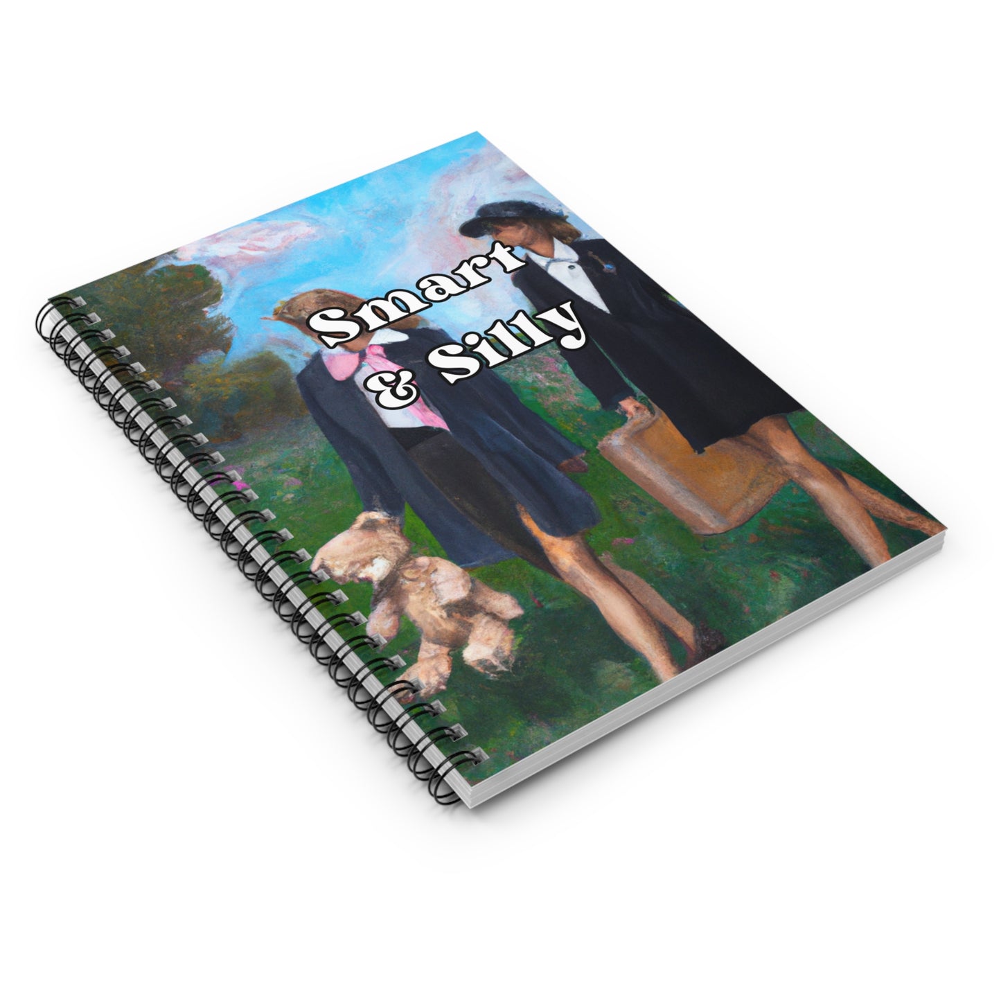 Smart and Silly - Ruled Line Notebook