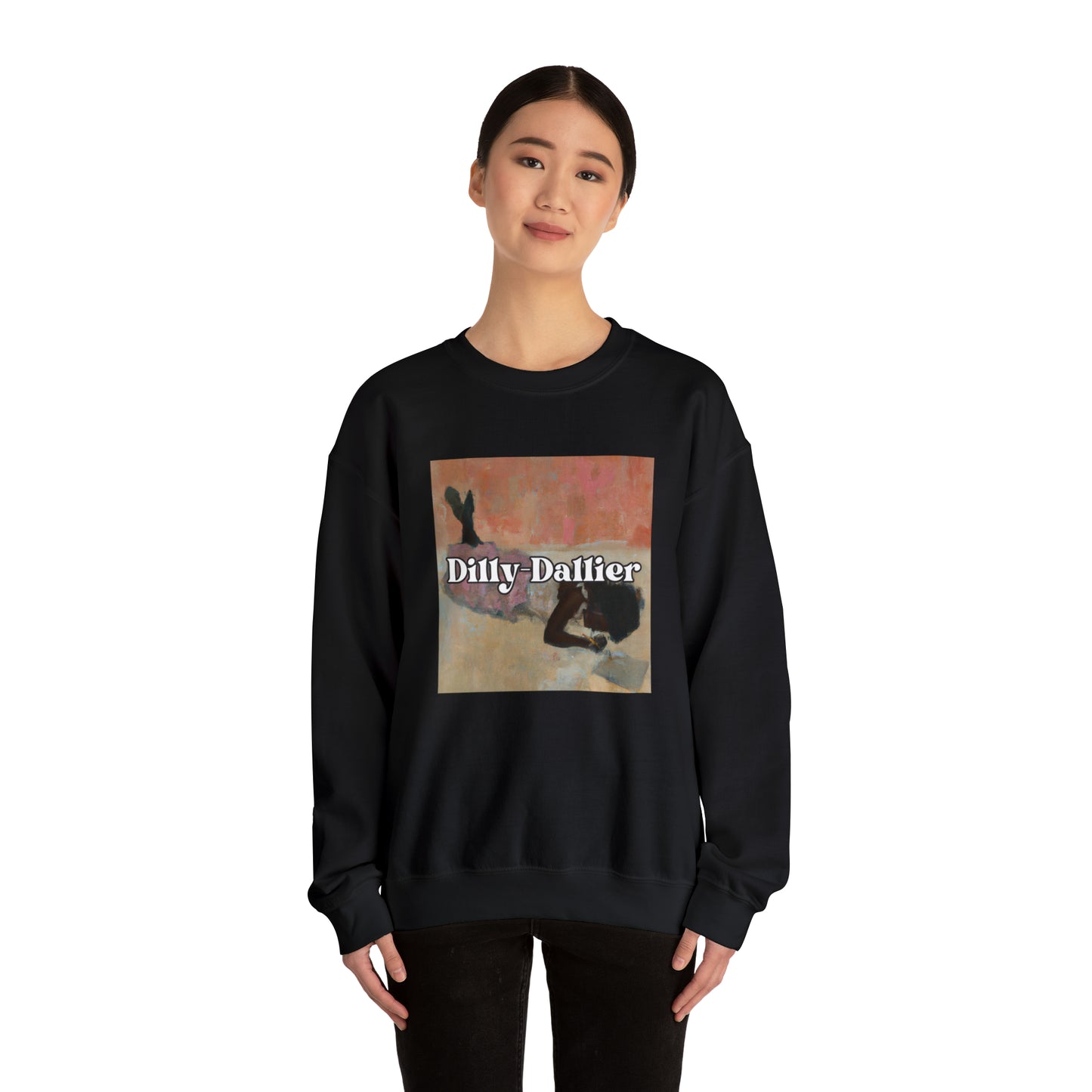 Sun-kissed Stargazer Lily - sweatshirt