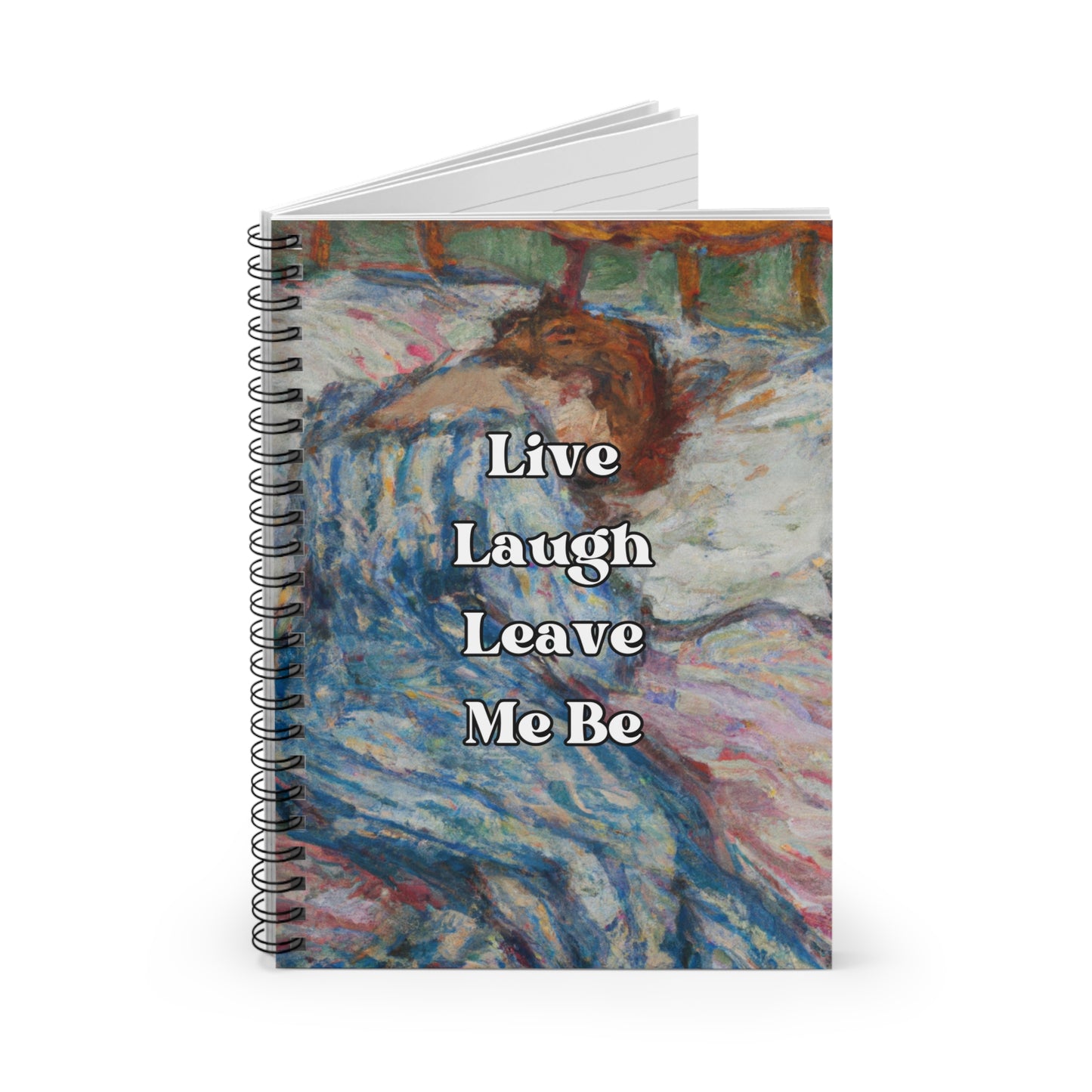 Take A Leave Out Of My Book - Ruled Line Notebook