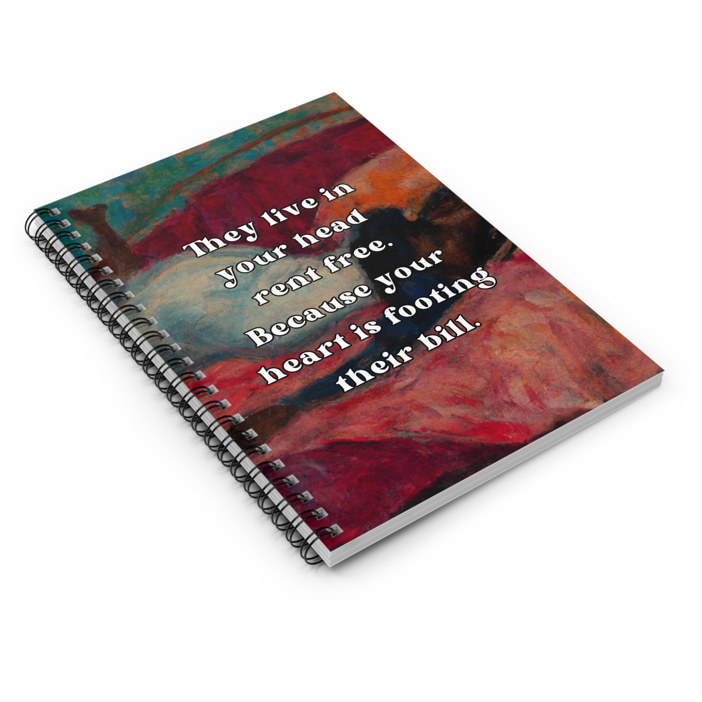 GUT THROAT EVICTION - Ruled Line Notebook