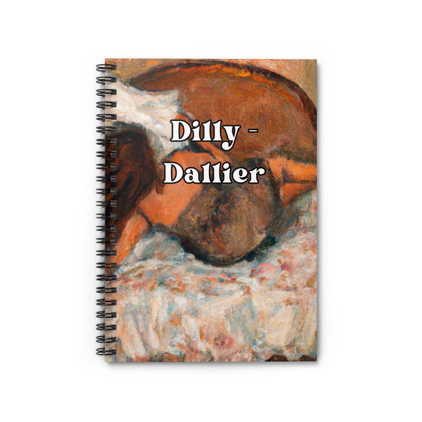 Dilly-Dallier - Ruled Line Notebook