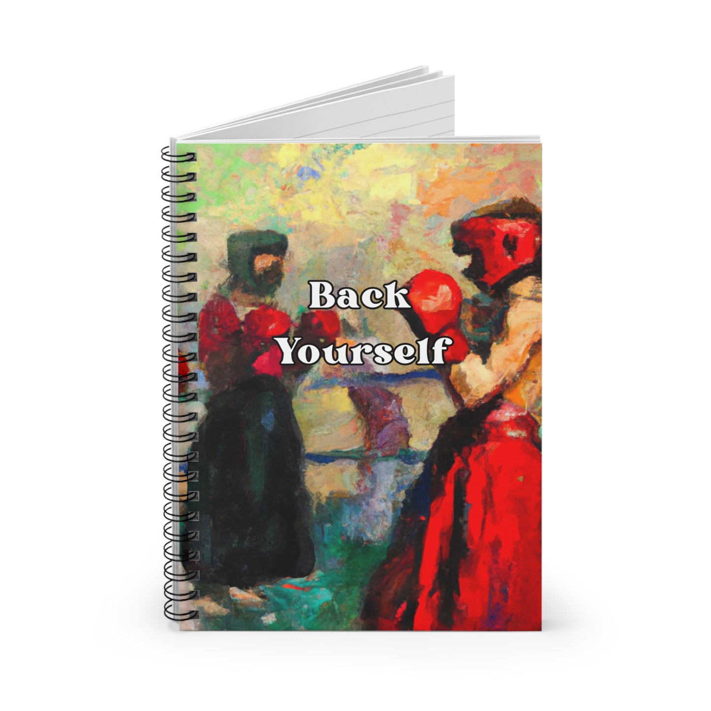 Back Yourself - Ruled Line Notebook