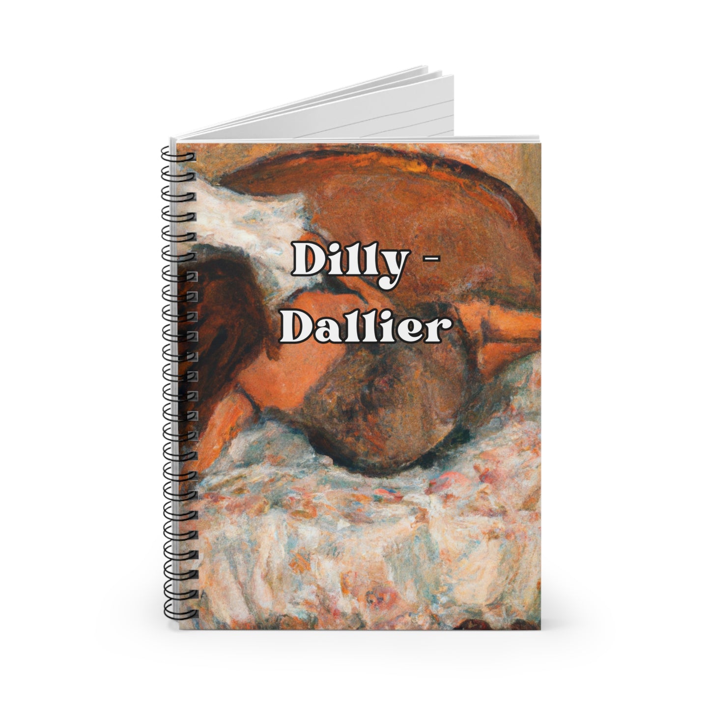 Dilly-Dallier - Ruled Line Notebook