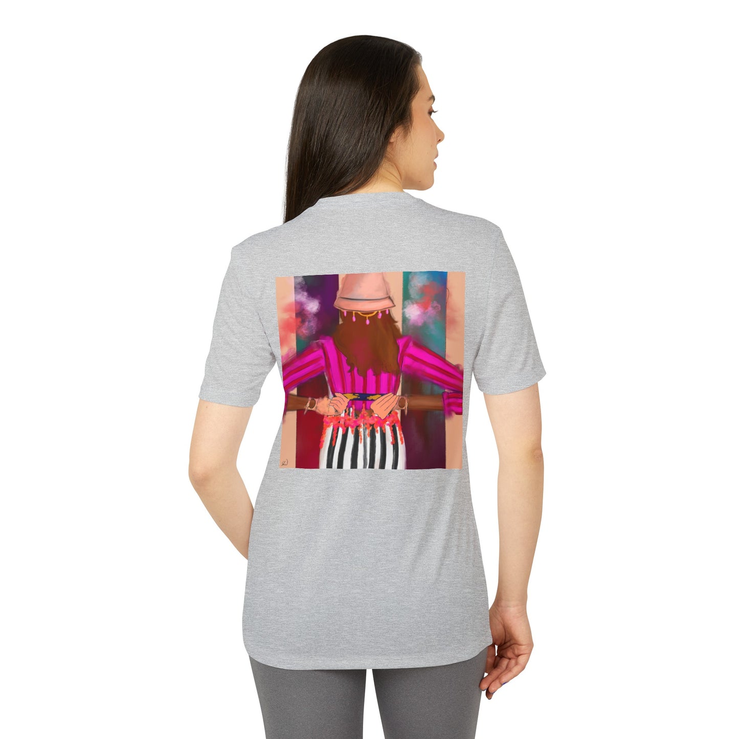 Zenobia - Back Yourself x Adidas tee