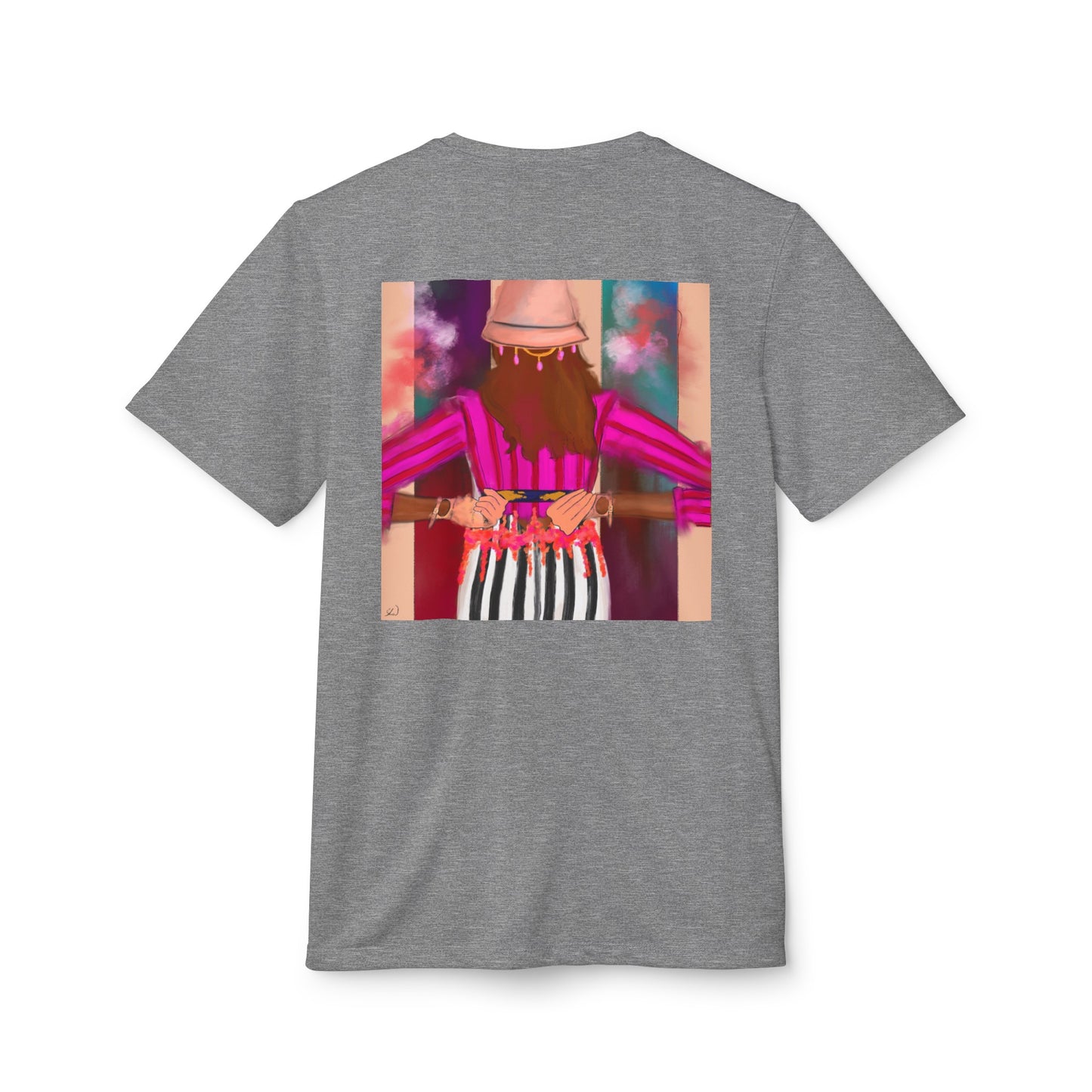 Zenobia - Back Yourself x Adidas tee