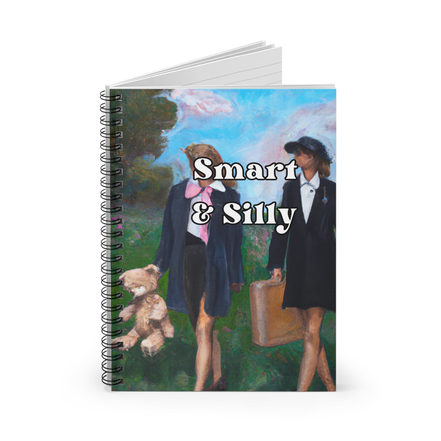 Smart and Silly - Ruled Line Notebook