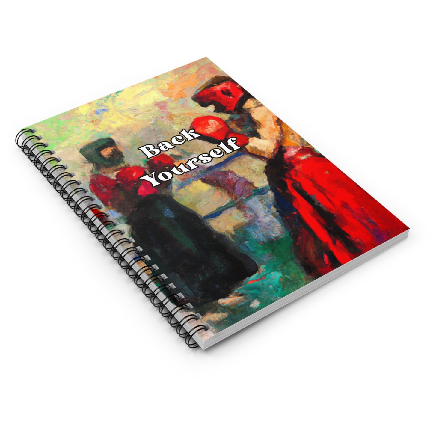 Back Yourself - Ruled Line Notebook